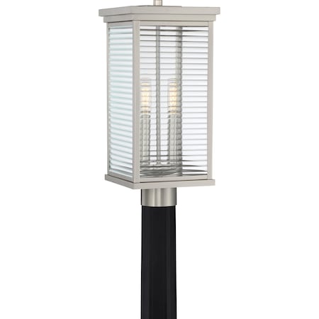 Quoizel Gardner Outdoor Post Lantern GAR9008SS